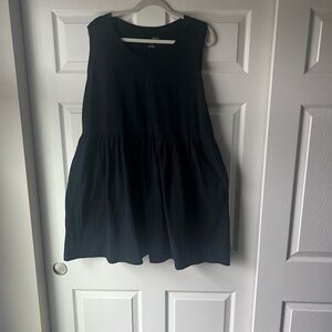 Universal thread plus size peplum tank